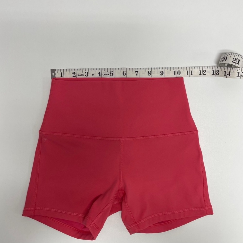 Woman’s Pink Lululemon Align Shorts 4” Size 4 - Picture 6 of 10